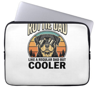 Rottie Papa wie ein normaler Papa, aber cooler Des Laptopschutzhülle