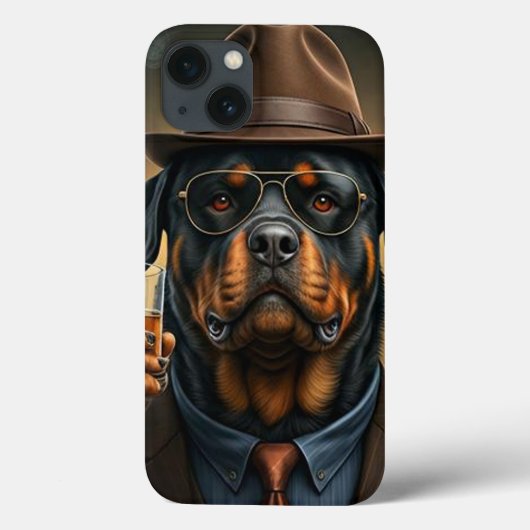 Rottie Toast Case-Mate iPhone Hülle (Rückseite)