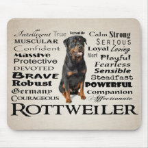 Rottie Traits Mousepad