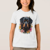 Rottie Tri-Blend Shirt (Vorderseite)