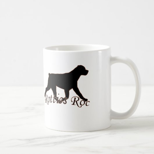 Rotties Roc-Tasse Kaffeetasse (Rechts)