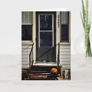 "Rotting Pumpkin wartet" Hallowe’en Card Karte