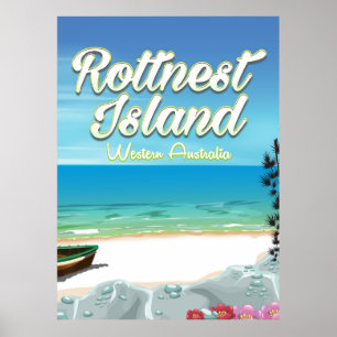 Rottnest Island Australia Poster
