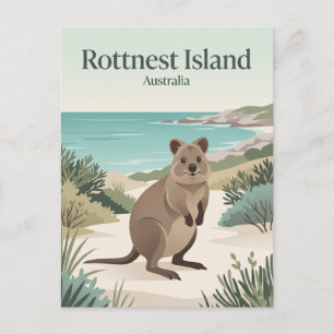Rottnest Island Australien Postkarte