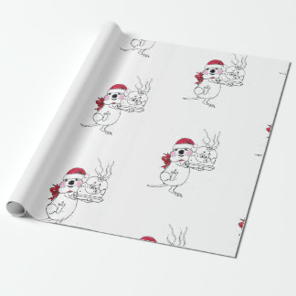 ROTTO ROXIE'S CHRISTMAS WRAPPING PAPER GESCHENKPAPIER