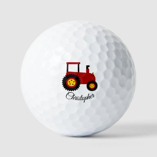 Rottraktor Golfball (Vorderseite)