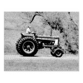 Rottraktor Gummistempel (Prägung)