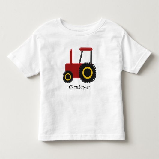 Rottraktor Kleinkind T-shirt (Vorderseite)
