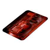 Rottraktor Magnet (Linke Seite)