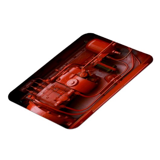 Rottraktor Magnet (Linke Seite)