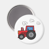 Rottraktor Magnet (Vorderseite/Rückseite)