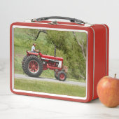 Rottraktor Metall Lunch Box (Beispiel)