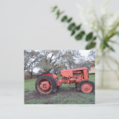 Rottraktor Postkarte (Stehend Vorderseite)