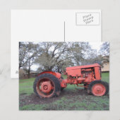 Rottraktor Postkarte (Vorne/Hinten)