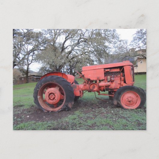 Rottraktor Postkarte (Vorderseite)