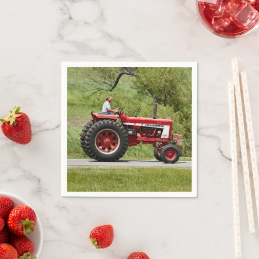 Rottraktor Serviette (Beispiel)