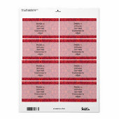 Rottribal-Damastmuster (Vorne)