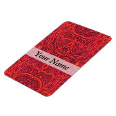 Rottribal-Damastmuster Magnet (Linke Seite)