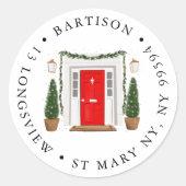 Rottürunternehmen Classic Round Aufkleber (Vorderseite)