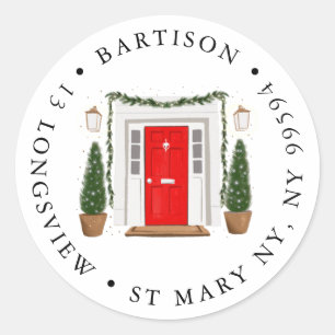 Rottürunternehmen Classic Round Aufkleber