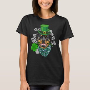 Rottweiler 2020 Patrick's Day for Dog Lovers T-Shirt