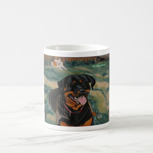 Rottweiler 2 Tasse (Mittel)