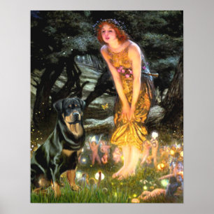 Rottweiler (#3) - Heilige Nacht Poster