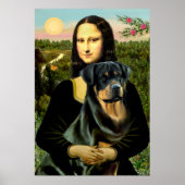 Rottweiler (#3) - Mona Lisa Poster (Vorne)