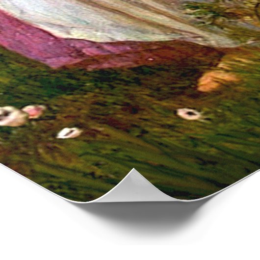 Rottweiler (#5) - Windblumen Poster (Ecke)