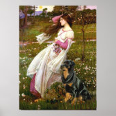Rottweiler (#5) - Windblumen Poster (Vorne)