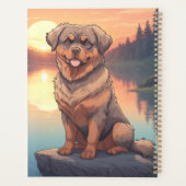 Rottweiler am See Planer (Rückseite)