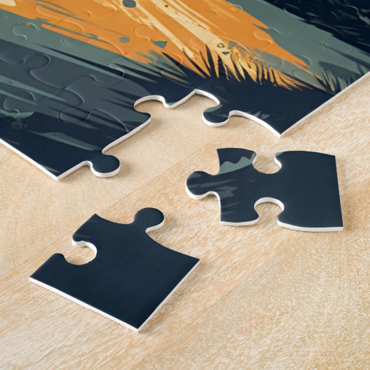 Rottweiler am Strand Puzzle (Seite)