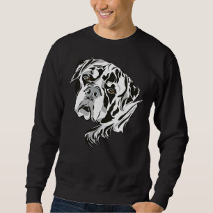 Rottweiler & Quot I Bin glücklich & Quot Sweatshirt