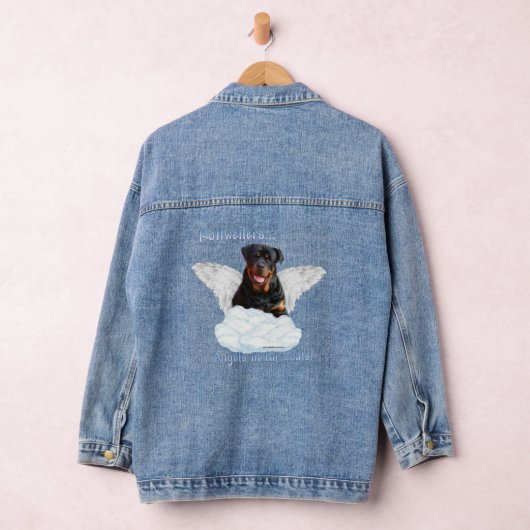 Rottweiler Angel Jeansjacke (Hangar)