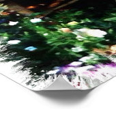 Rottweiler Art Print Poster (Ecke)