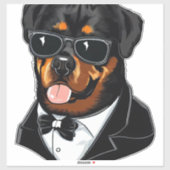 Rottweiler Aufkleber (Blatt)