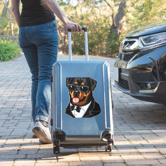 Rottweiler Aufkleber (Koffer Insitu)