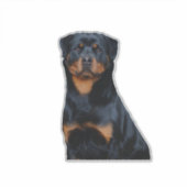 Rottweiler Aufkleber (Vorderseite)