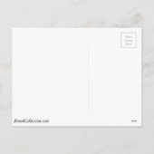 Rottweiler-Auto Feiertagspostkarte (Rückseite)