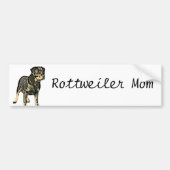 Rottweiler Autoaufkleber (Vorne)