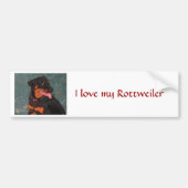 Rottweiler Autoaufkleber (Vorne)