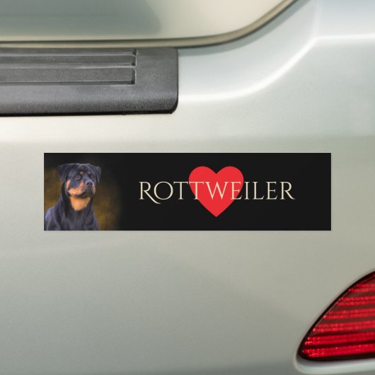 Rottweiler Autoaufkleber (Auf Auto)