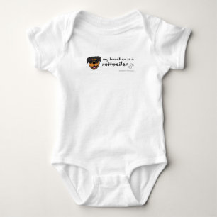 Rottweiler Baby Strampler