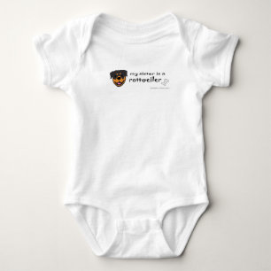Rottweiler Baby Strampler
