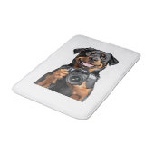 Rottweiler badematte (Schrägansicht)
