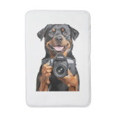 Rottweiler badematte (Vorderseite Vertikal)