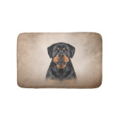 Rottweiler Badematte (Vorderseite)