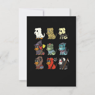 Rottweiler Beängstigend Costumes Funny Hund Hallow RSVP Karte