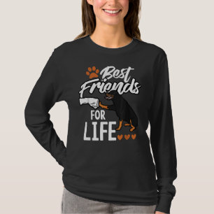 Rottweiler Best Friends for Life Hunde Rasse T-Shi T-Shirt