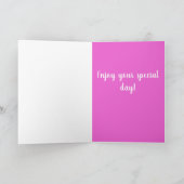 Rottweiler Birthday Karte (Innenseite)